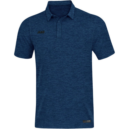 JAKO Polo Premium Basics – Blau (49) (vorne)