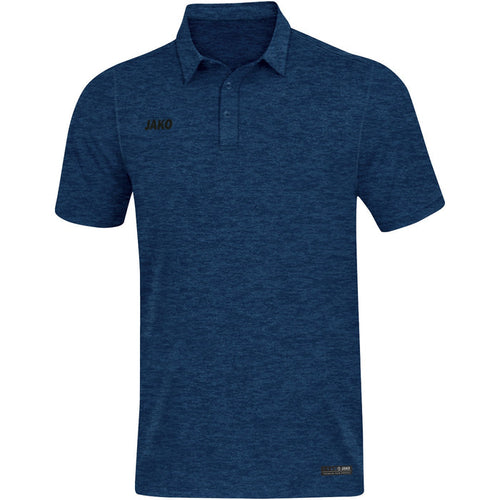 JAKO Polo Premium Basics – Blau (49) (vorne)