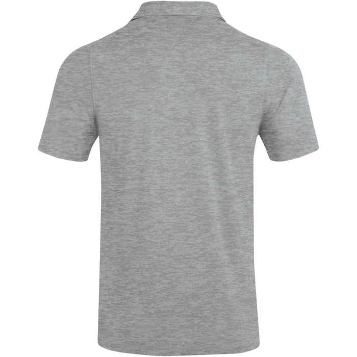 JAKO Polo Premium Basics – Grau (40) (hinten)
