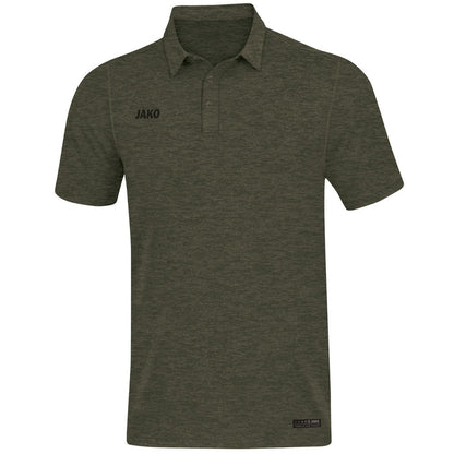 JAKO Polo Premium Basics – Grün (vorne)
