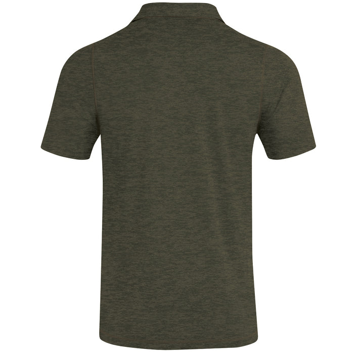 JAKO Polo Premium Basics – Grün (hinten)