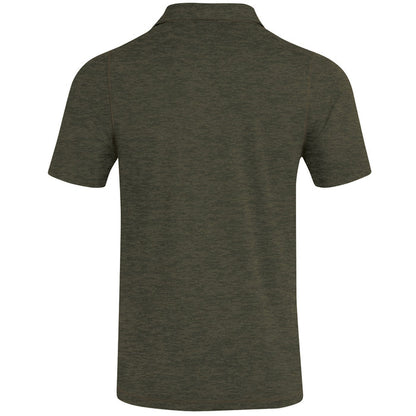 JAKO Polo Premium Basics – Grün (hinten)