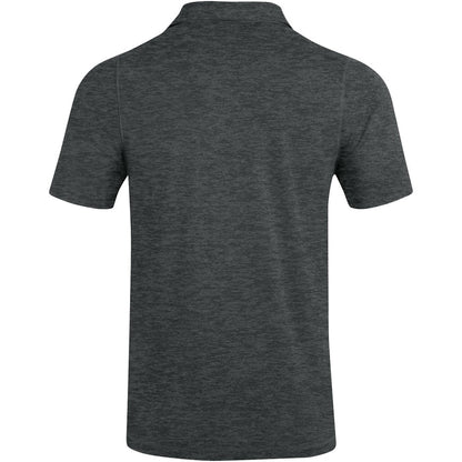 JAKO Polo Premium Basics – Grau (21) (hinten)