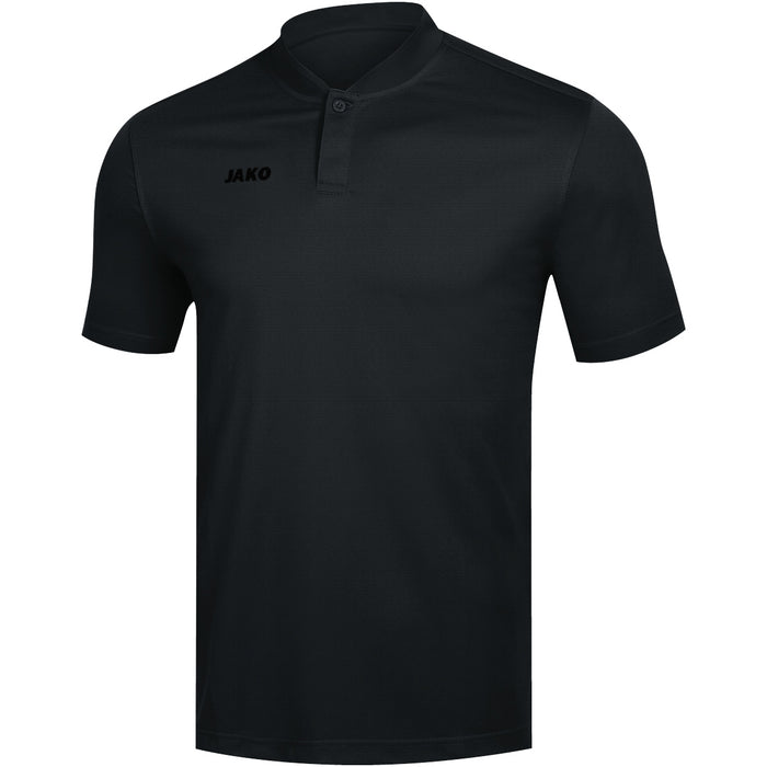 JAKO Polo Prestige – Schwarz (vorne)