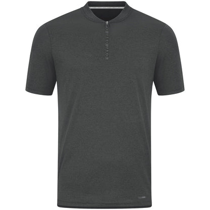 JAKO Polo Pro Casual – Grau (vorne)