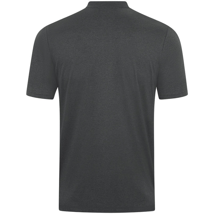 JAKO Polo Pro Casual – Grau (hinten)