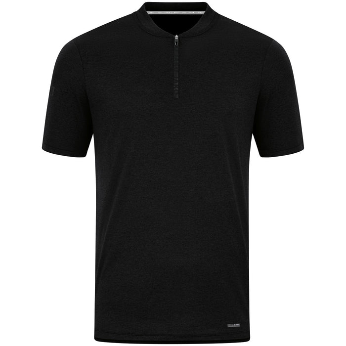 JAKO Polo Pro Casual – Schwarz (vorne)