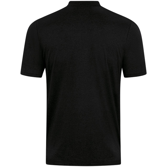 JAKO Polo Pro Casual – Schwarz (hinten)