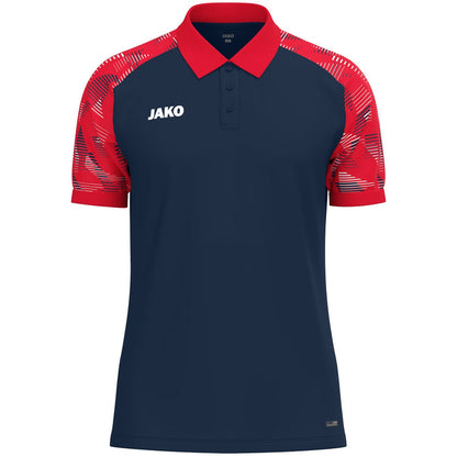 JAKO Polo Sonic – Blau (909) (vorne)