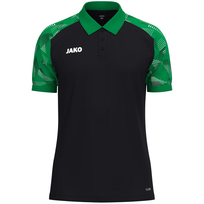 JAKO Polo Sonic – Schwarz (827) (vorne)