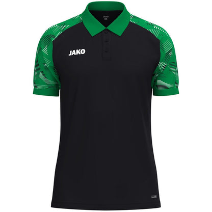 JAKO Polo Sonic – Schwarz (827) (vorne)