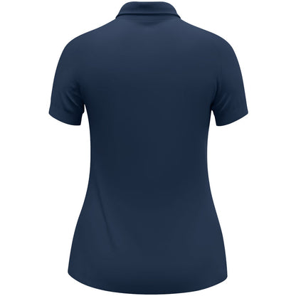 JAKO Polo Uni Damen – Blau (900) (hinten)