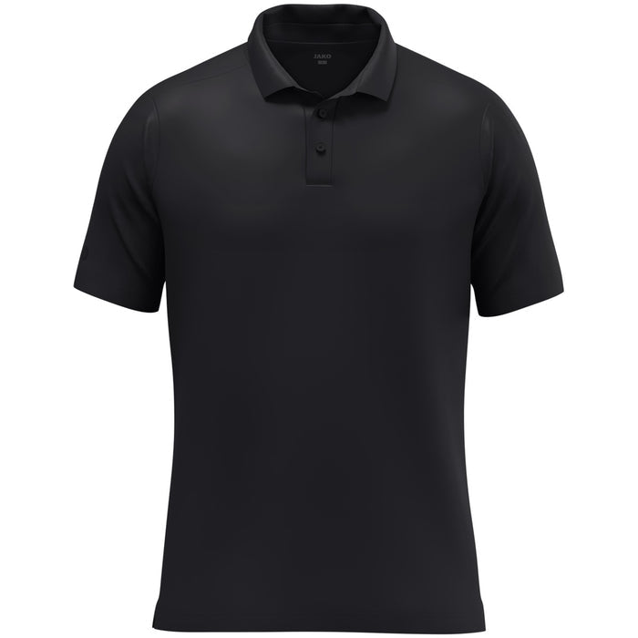 JAKO Polo Uni – Schwarz (vorne)