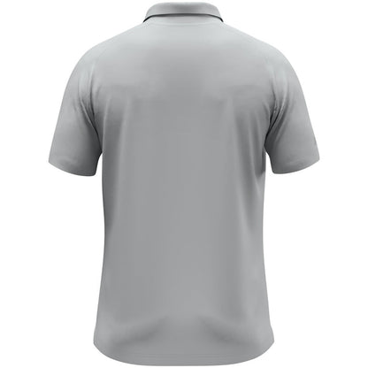 JAKO Polo Uni – Grau (522) (hinten)