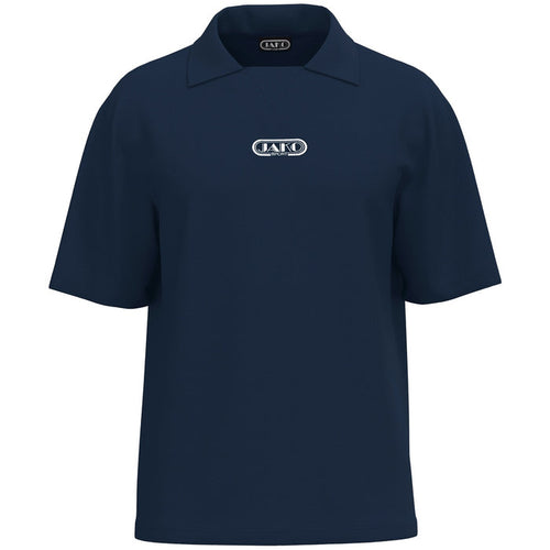 JAKO Polo Wardrobe – Blau (vorne)