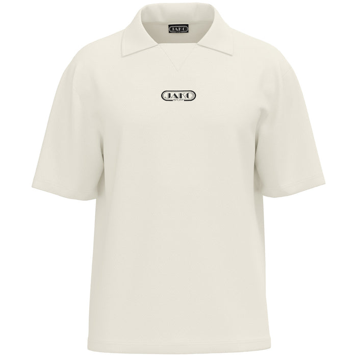 JAKO Polo Wardrobe – Weiß (vorne)
