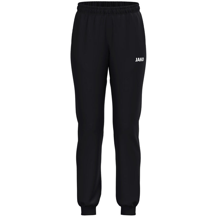 JAKO Polyesterhose One Damen Langgrößen – Schwarz (vorne)