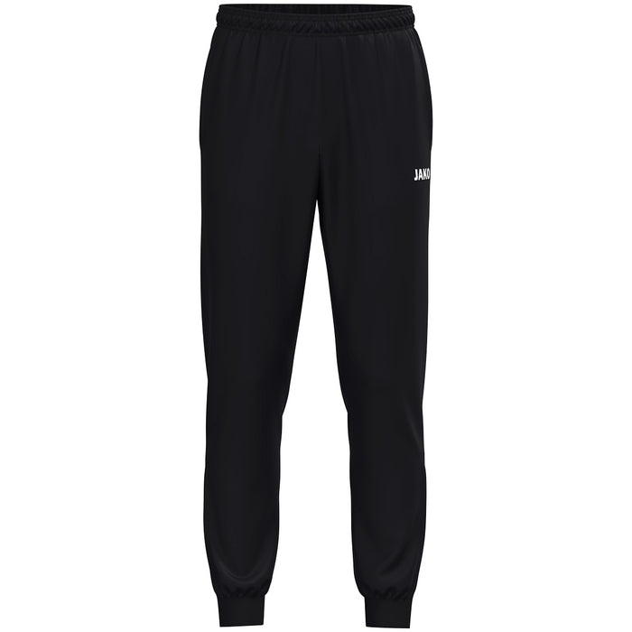 JAKO Polyesterhose One Langgrößen – Schwarz (vorne)