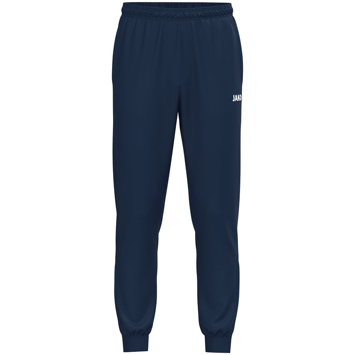 JAKO Polyesterhose One Langgrößen – Blau (vorne)