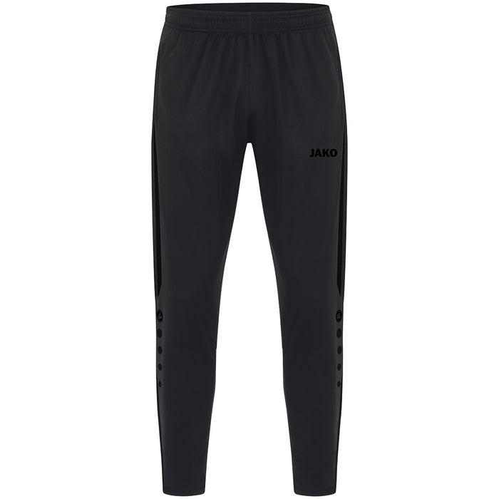 JAKO Polyesterhose Power – Schwarz (800) (vorne)