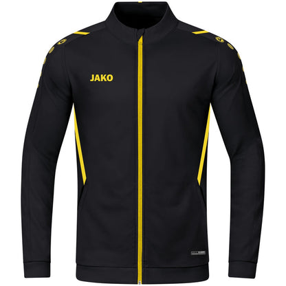 JAKO Polyesterjacke Challenge – Schwarz (803) (vorne)