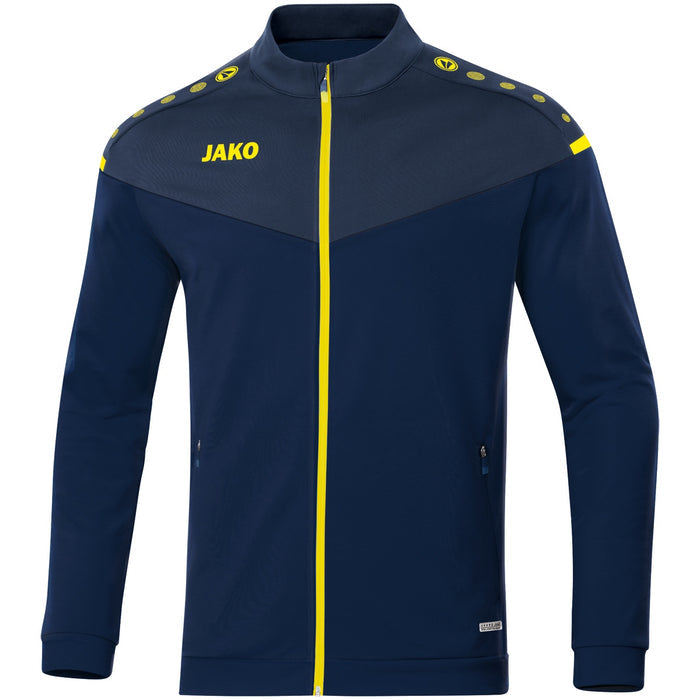 JAKO Polyesterjacke Champ 2.0 – Blau (vorne)