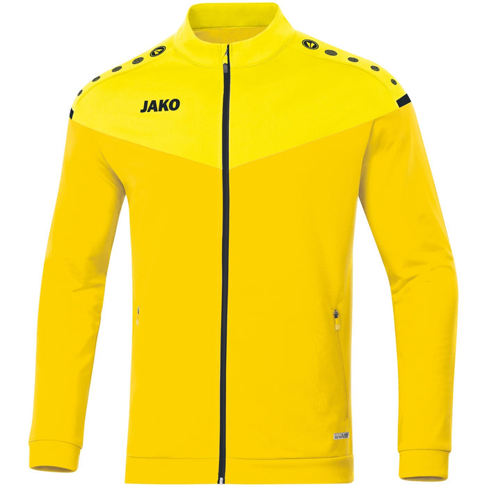 JAKO Polyesterjacke Champ 2.0 – Gelb (vorne)