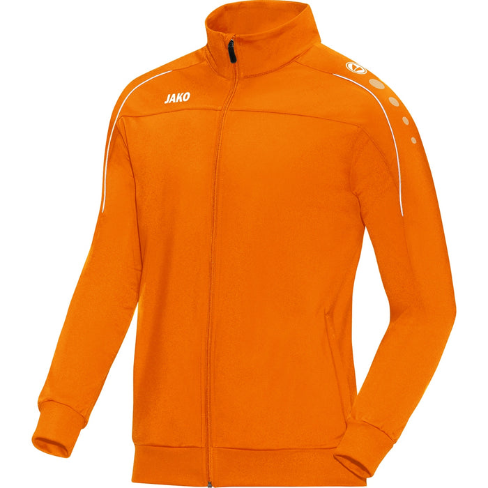 JAKO Polyesterjacke Classico – Orange (vorne)
