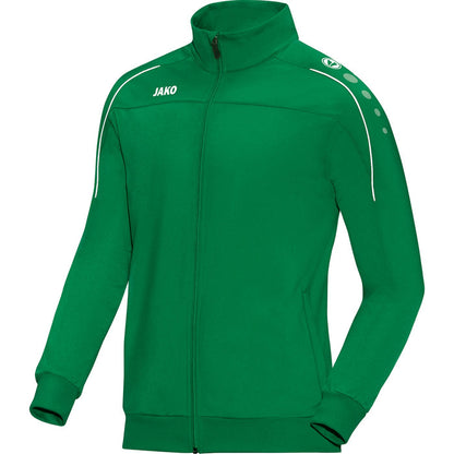 JAKO Polyesterjacke Classico – Grün (vorne)