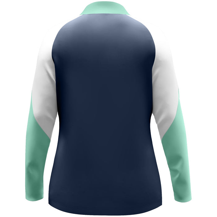 JAKO Polyesterjacke Dynamic Damen – Blau (915) (hinten)