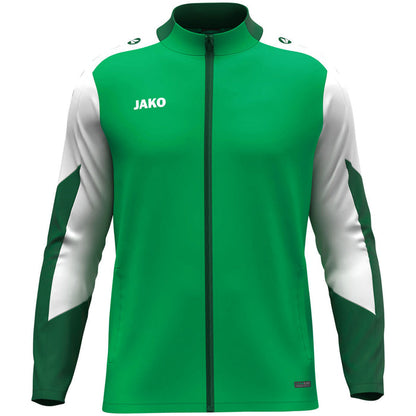 JAKO Polyesterjacke Dynamic – Grün (vorne)