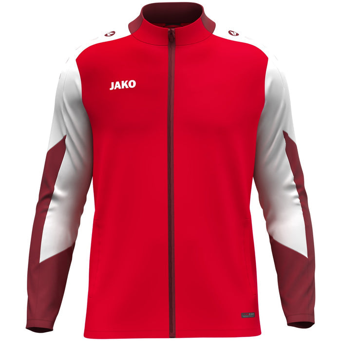 JAKO Polyesterjacke Dynamic – Rot (vorne)