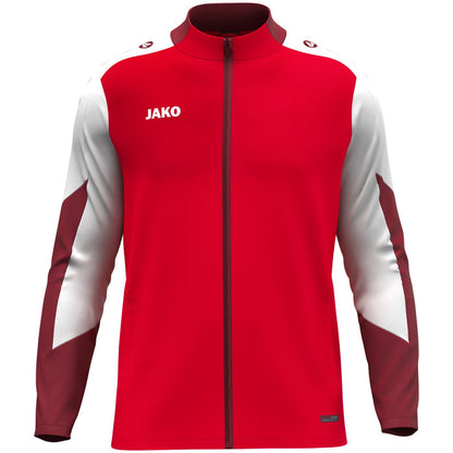 JAKO Polyesterjacke Dynamic – Rot (vorne)
