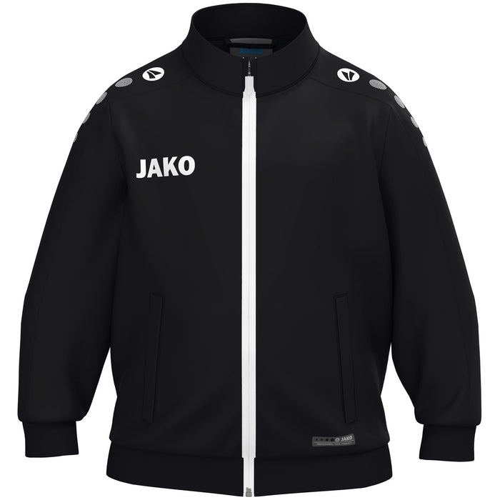 JAKO Polyesterjacke One Bambini – Schwarz (vorne)