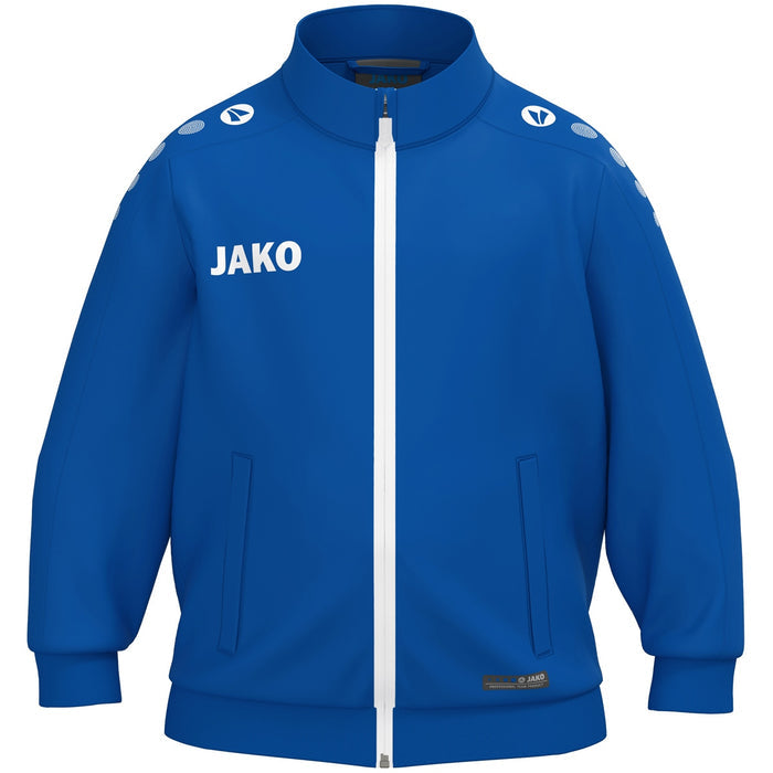 JAKO Polyesterjacke One Bambini – Blau (400) (vorne)