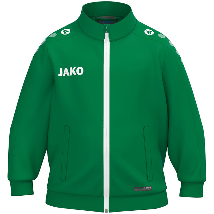 JAKO Polyesterjacke One Bambini – Grün (vorne)