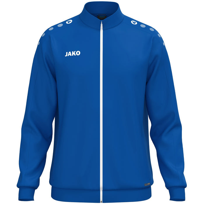 JAKO Polyesterjacke One – Blau (400) (vorne)