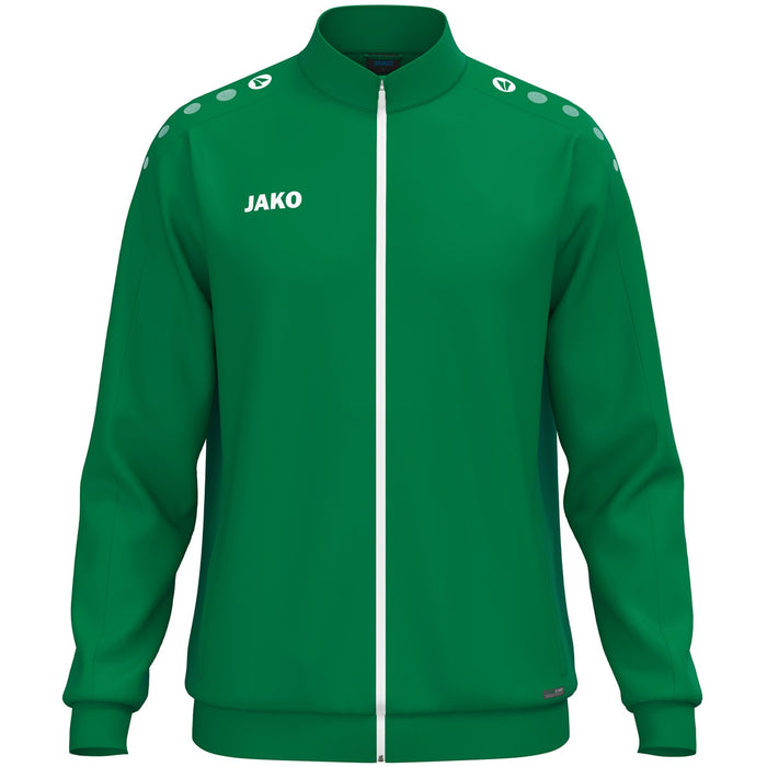 JAKO Polyesterjacke One – Grün (vorne)