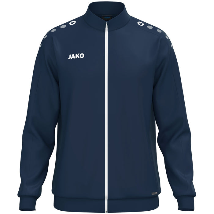 JAKO Polyesterjacke One – Blau (900) (vorne)