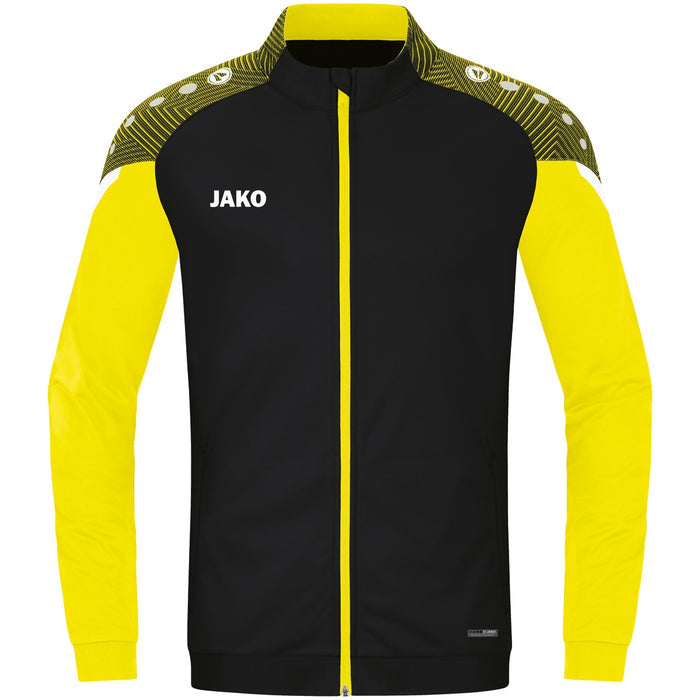 JAKO Polyesterjacke Performance – Schwarz (vorne)