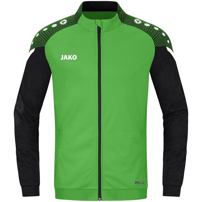 JAKO Polyesterjacke Performance – Grün (vorne)
