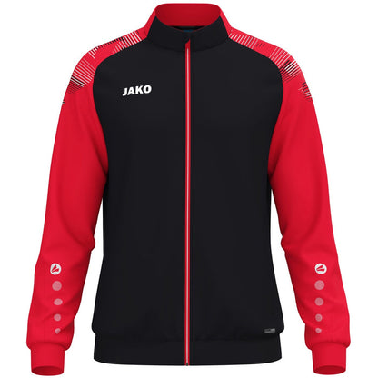 JAKO Polyesterjacke Sonic – Schwarz (812) (vorne)