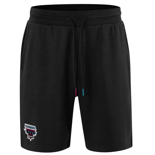 JAKO Retroragende Short – Schwarz (vorne)