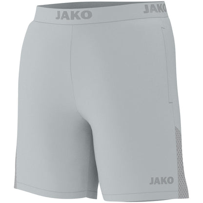 JAKO Running Short Power – Grau (vorne)