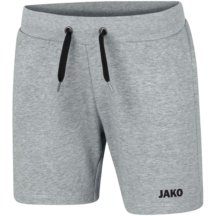 JAKO Short Base Damen – Grau (vorne)