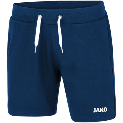 JAKO Short Base Damen – Blau (vorne)