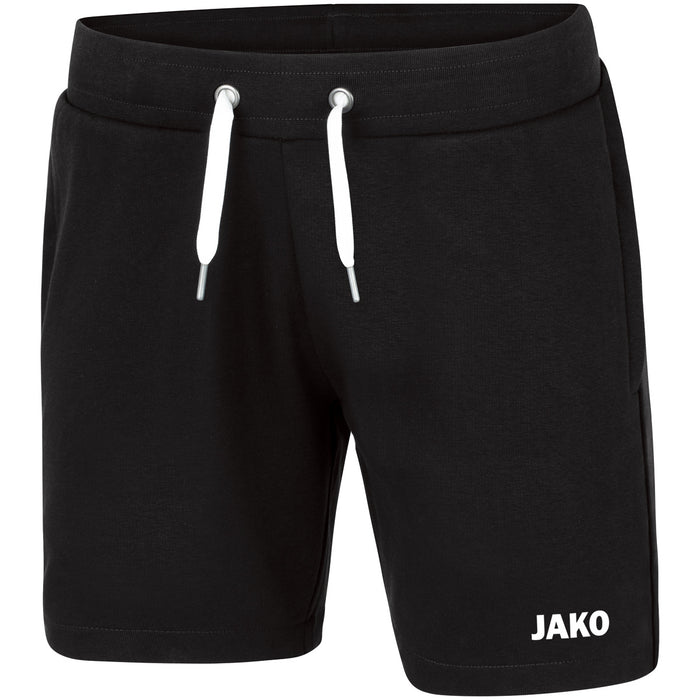JAKO Short Base Damen – Schwarz (vorne)