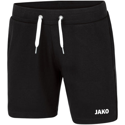 JAKO Short Base Damen – Schwarz (vorne)