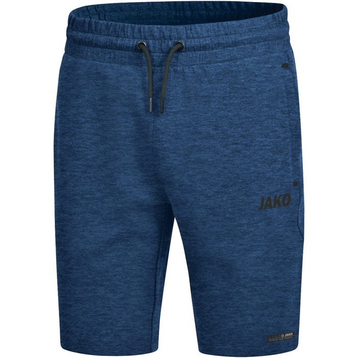 JAKO Short Premium Basics – Blau (vorne)