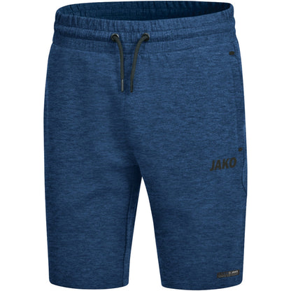 JAKO Short Premium Basics – Blau (vorne)